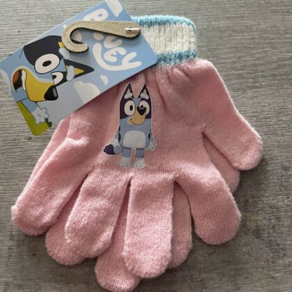 RĘKAWICZKI BLUEY RÓŻOWE