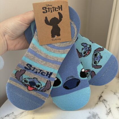 SKARPETKI STITCH 3 PAK 3 WZORY 36-40