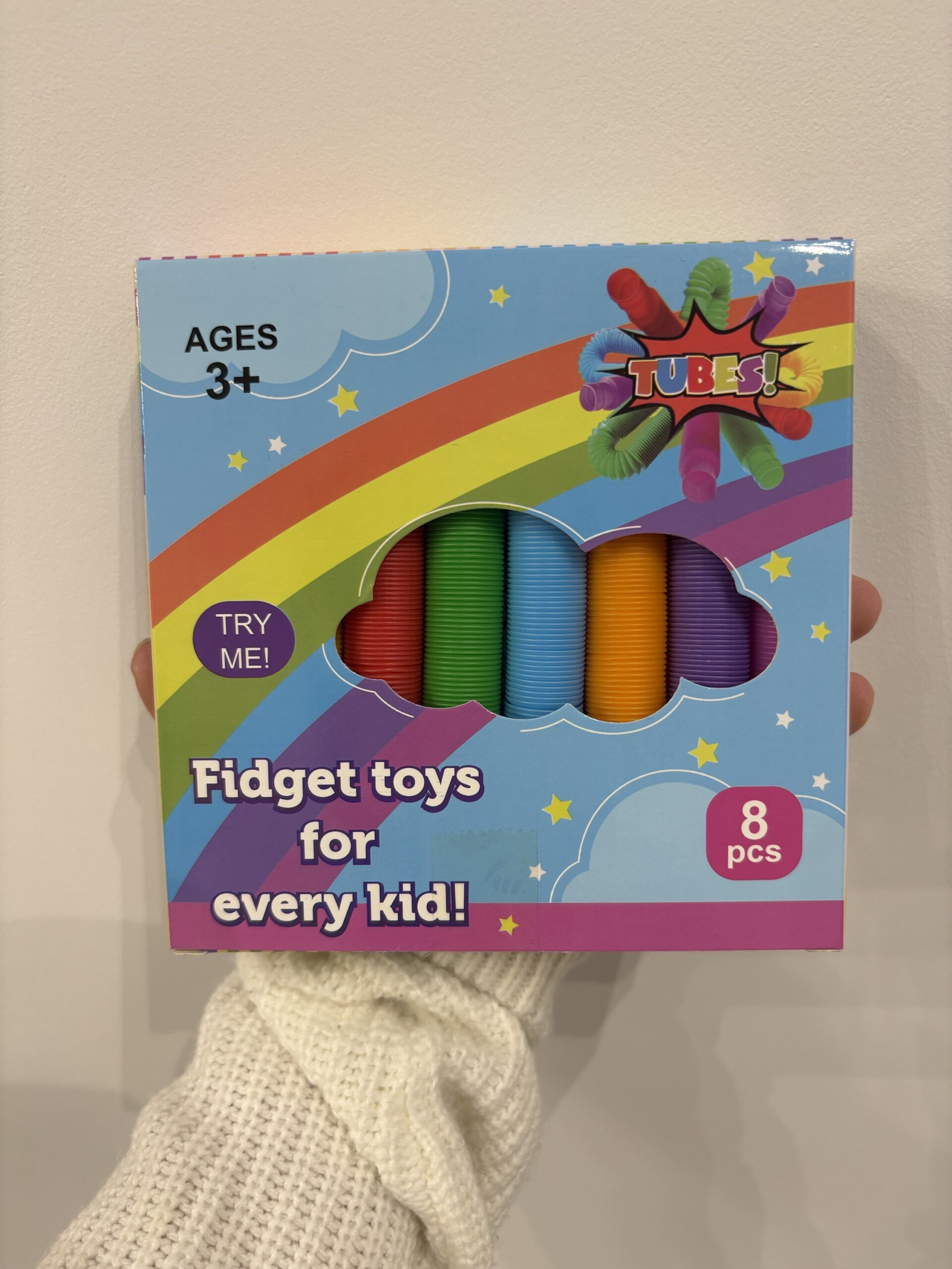 RURKI SENSORYCZNE MONTESSORI 8SZT.
