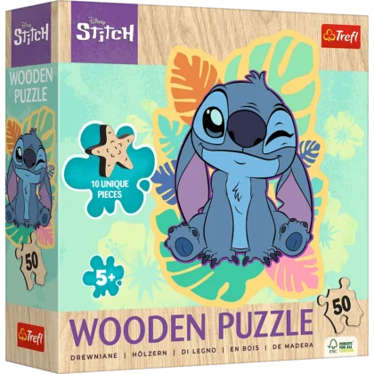 PUZZLE DREWNIANE STITCH