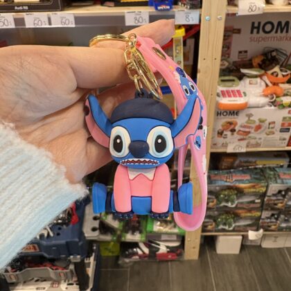 BRELOCZEK RÓŻOWY STITCH