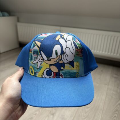 CZAPKA Z DASZKIEM SONIK NIEBIESKI