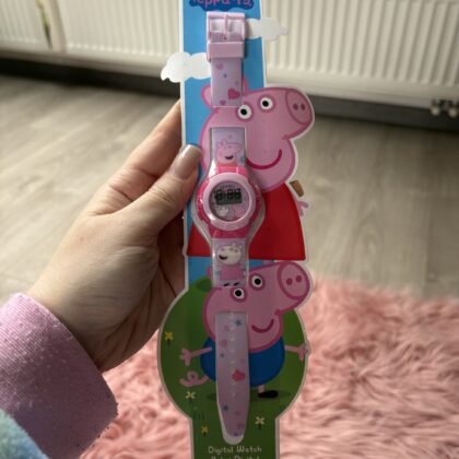 ZEGAREK NA RĘKĘ ŚWINKA PEPPA