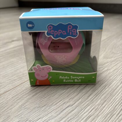 PIŁKA GRZECHOTKA ŚWINKA PEPPA